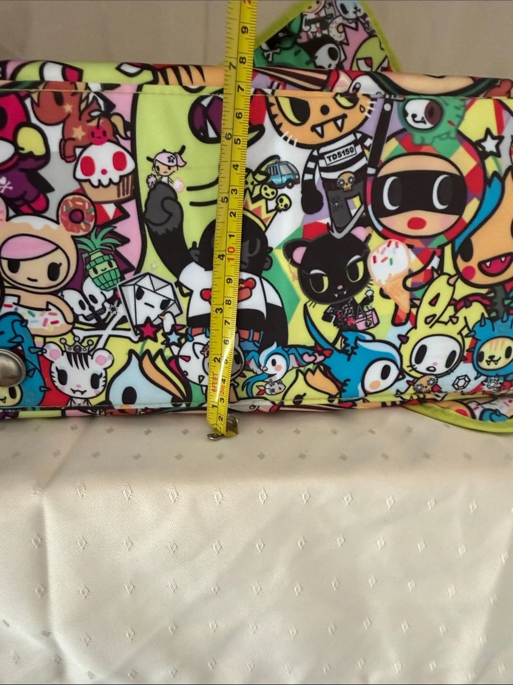 tokidoki Ju-Ju-Be Multicolor Cartoon Print Baby Bag
